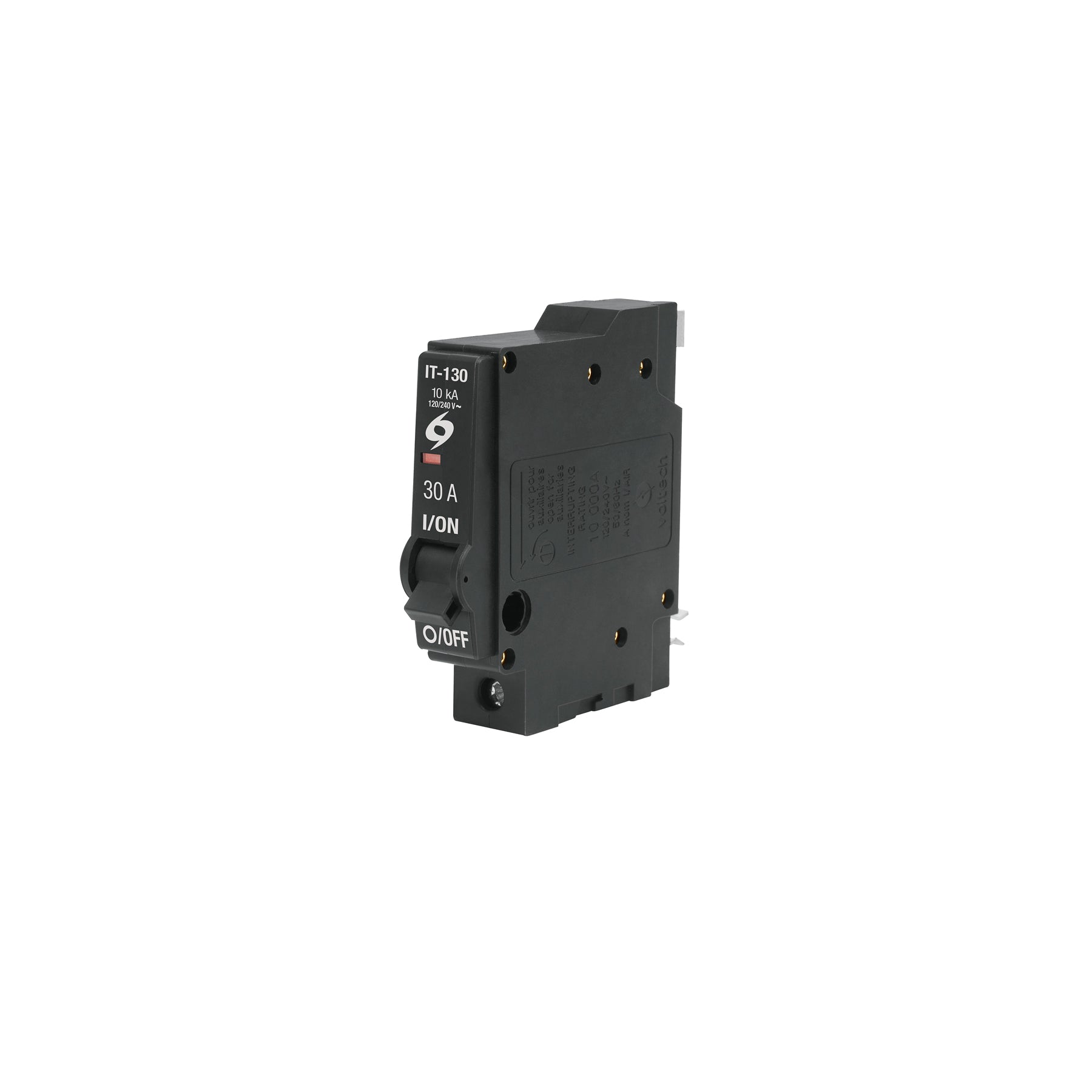 Interruptor de 1 polo 30A, enchufable, VOLTECK | IT-130 | 46702