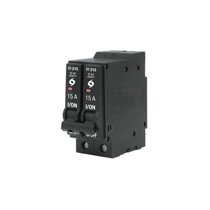 Interruptor de 2 polos 15A, enchufable, VOLTECK | IT-215 | 46703