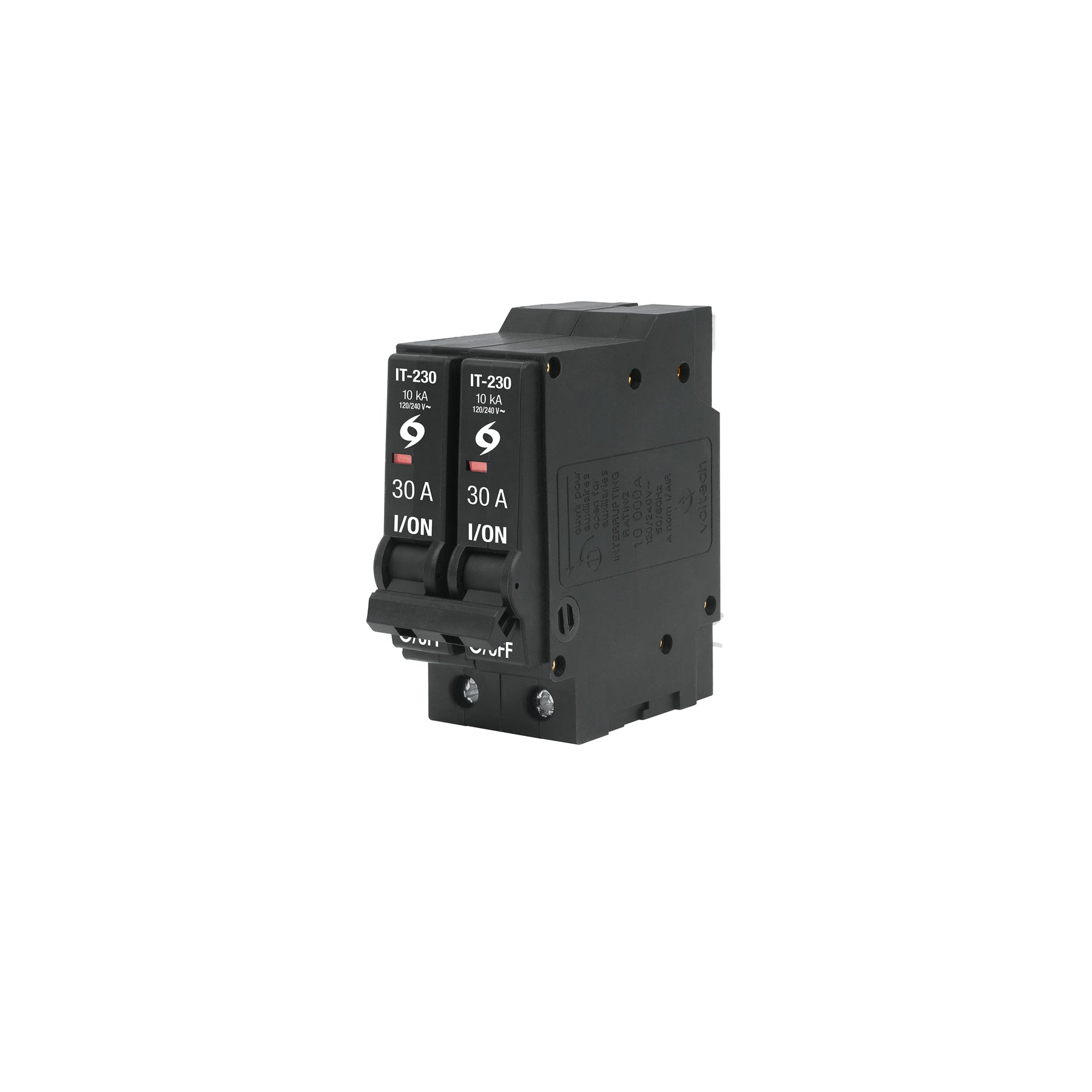 Interruptor de 2 polos 30A, enchufable, VOLTECK | IT-230 | 46705