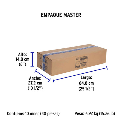 Luminario LED plafón 6W 6500K, redondo, blanco, VOLTECK | PLA-203L | 46711
