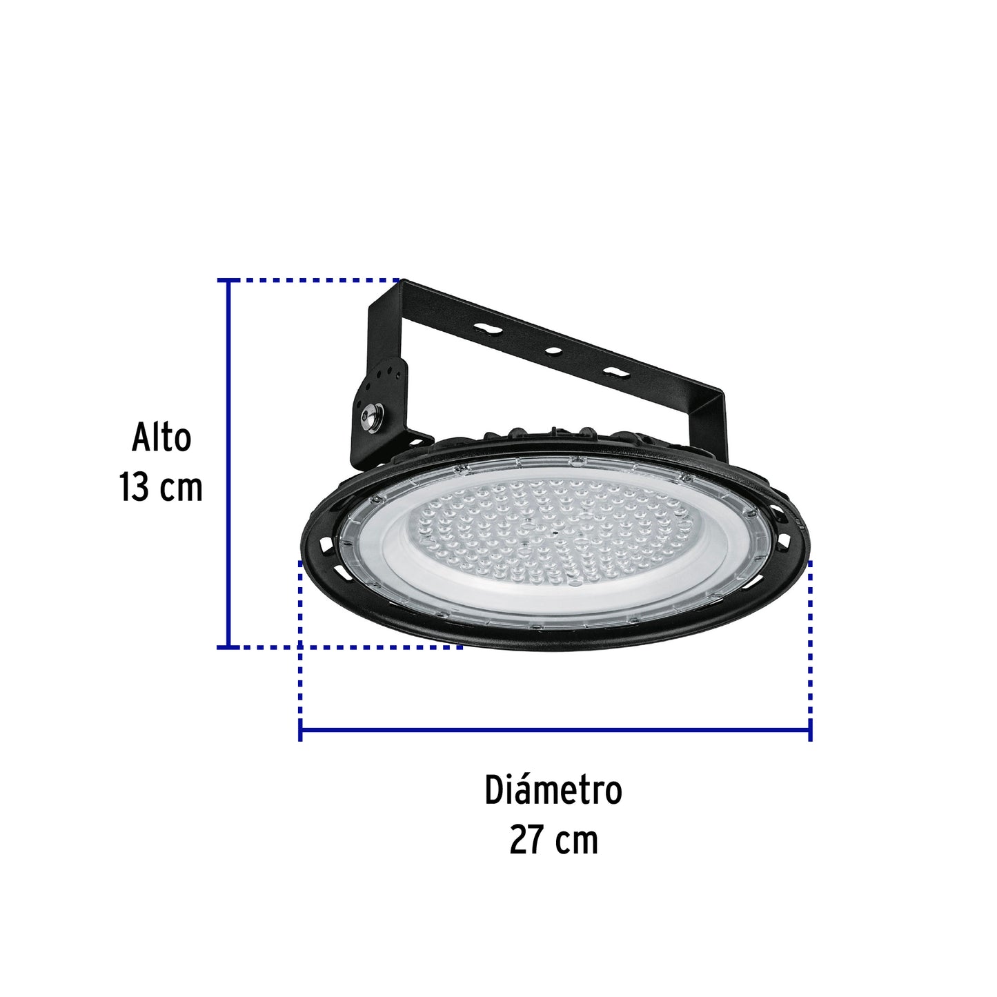 Luminario LED High Bay 100 W 6500 K, VOLTECK | HB-100L | 46792