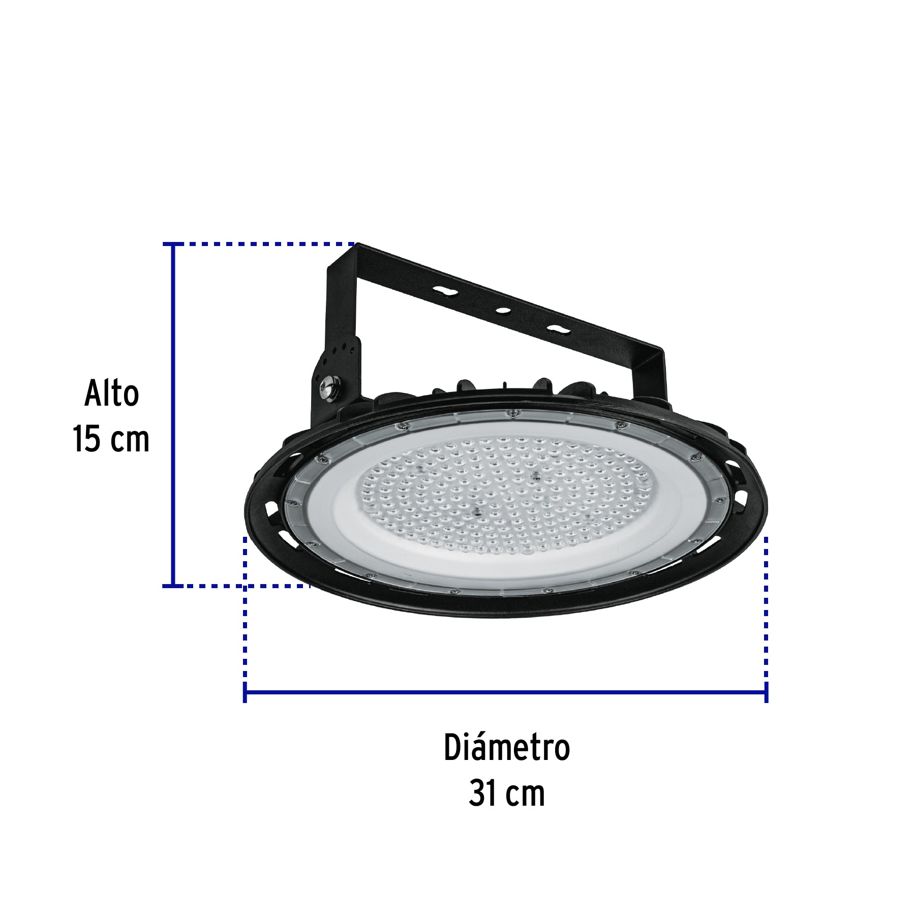 Luminario LED High Bay 150 W 6500 K, VOLTECK | HB-150L | 46793