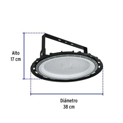 Luminario LED High Bay 200 W 6500 K, VOLTECK | HB-200L | 46794