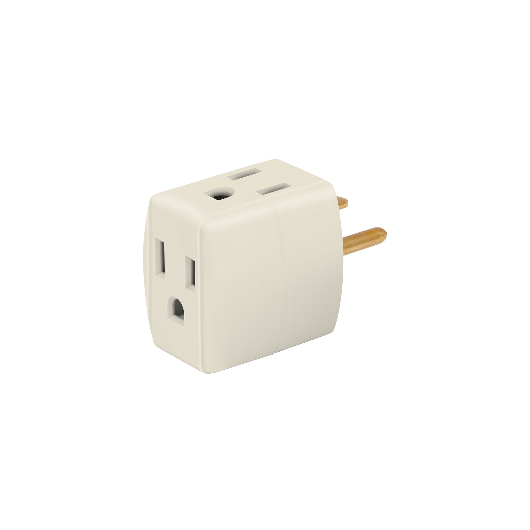 Multicontacto triple aterrizado, tipo cubo, Volteck | MUL-310 | 46800