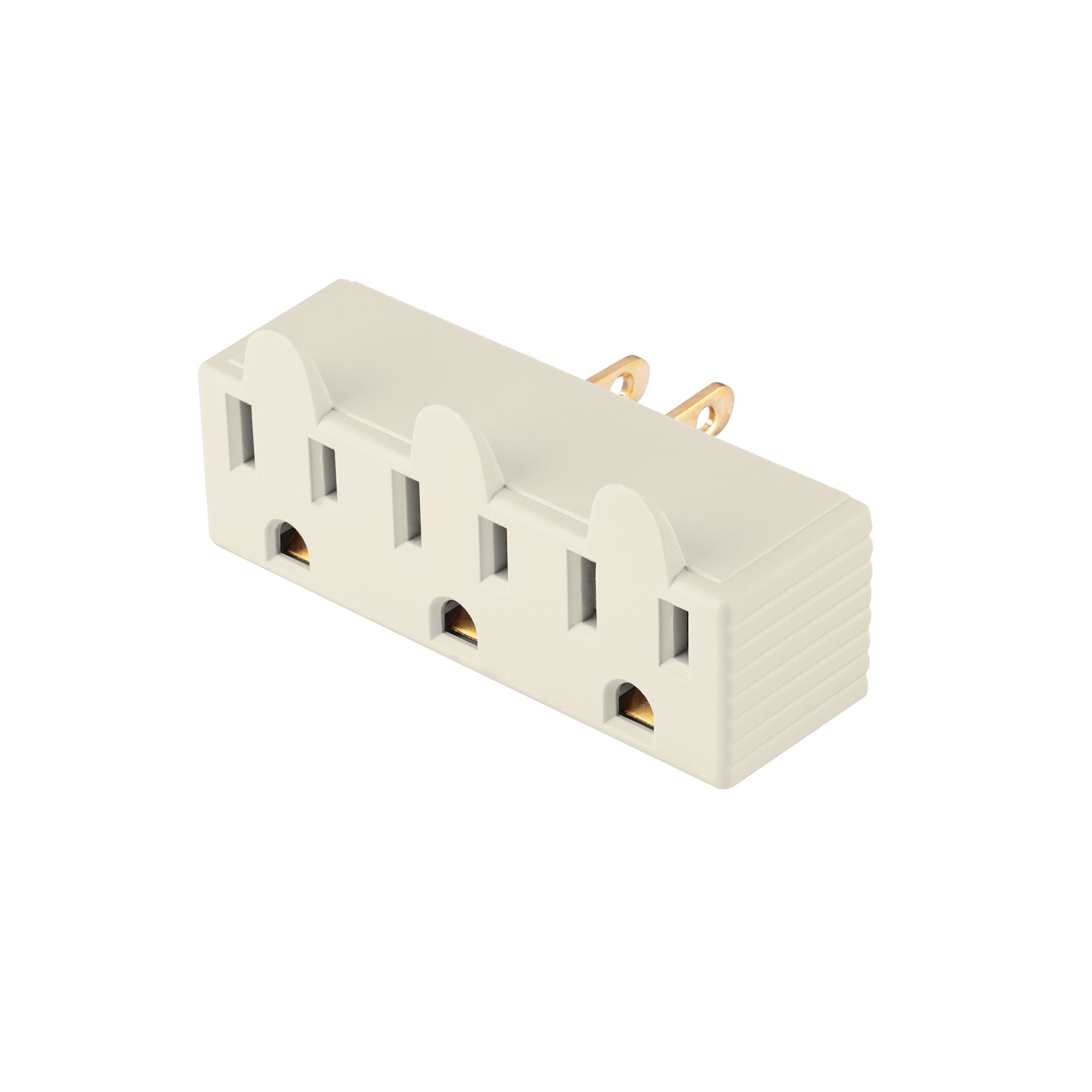 Multicontacto triple aterrizado, barra, Volteck | MUL-320 | 46810