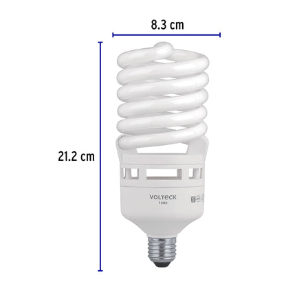 Lámpara espiral T4 65 W alta potencia luz de día, caja | F-65E4 | 46830