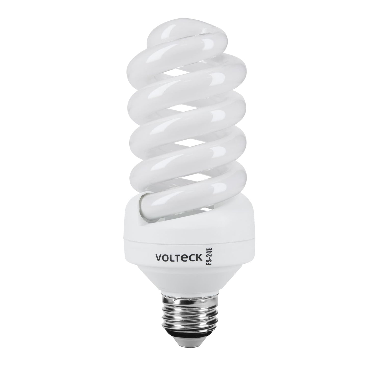 Lámpara espiral T4 24 W luz neutra en blíster, Volteck | FS-24E | 46835
