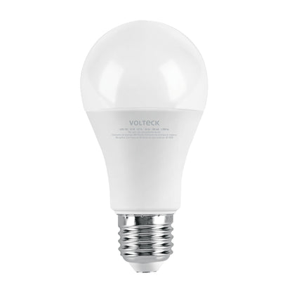 Lámpara LED A19 12 W (equiv. 75W) luz cálida blíster Volteck | LED-75C | 46861