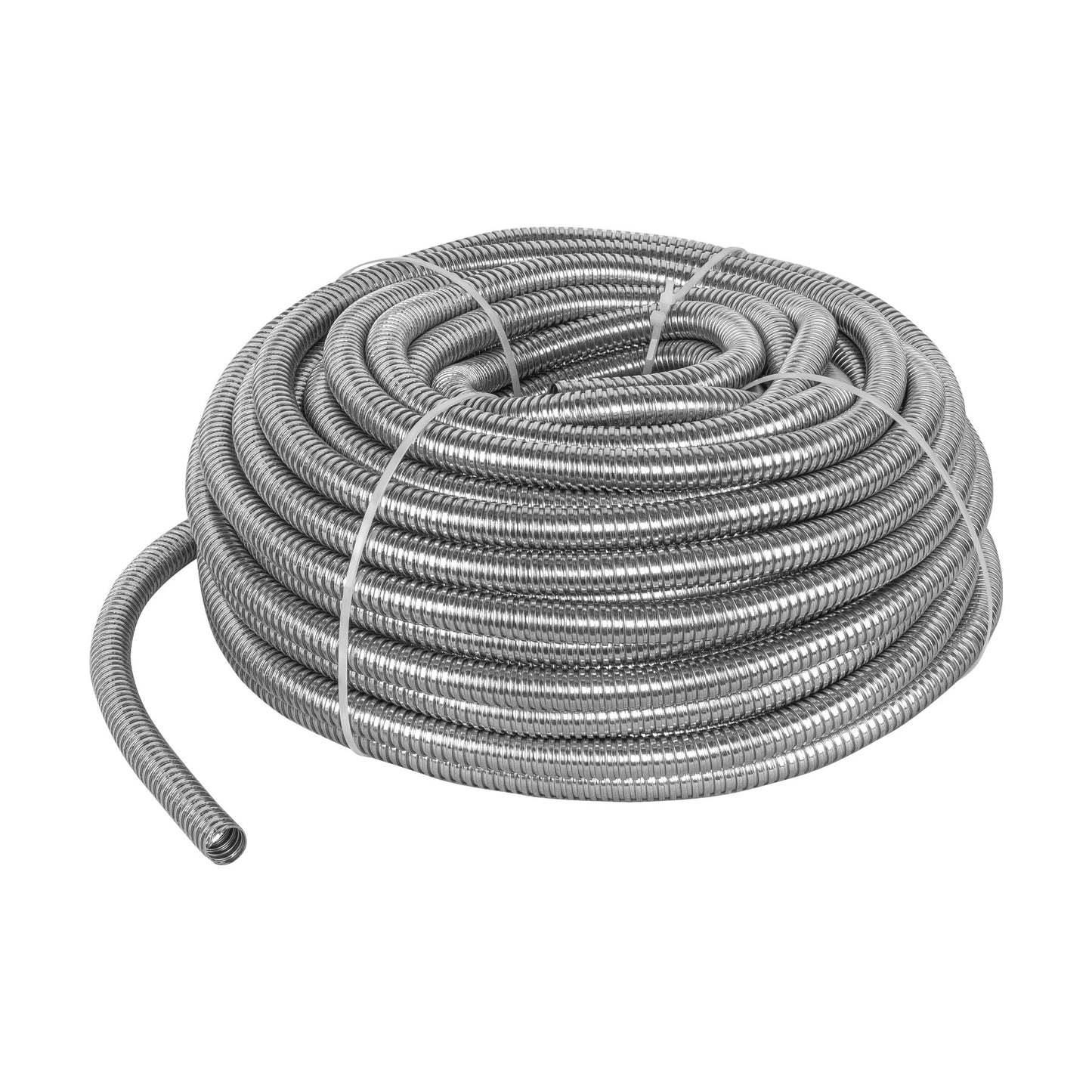 Rollo de 50 m de tubo flexible metálico de 1/2', Volteck | TF-1/2 | 46900
