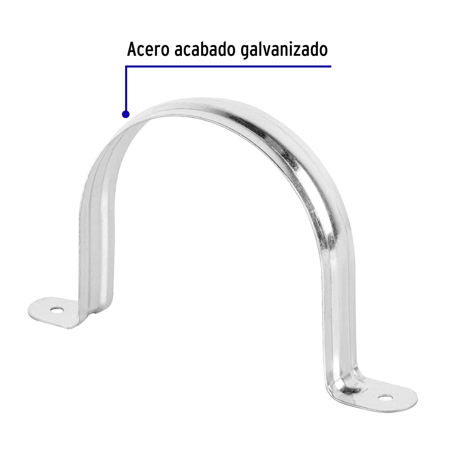 Bolsa c/5 abrazaderas tipo omega 4' p/tubo pared delgada | AO-4 | 46929