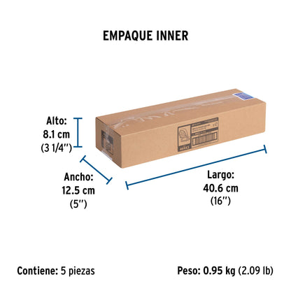 Mufa con abrazadera para tubo 1-1/4', Volteck | MUFA-1-1/4 | 46943