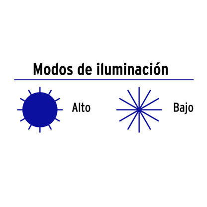 Luminario suburbano solar LED 8 W 6500 K con sensor de luz | SUB-901L | 46957