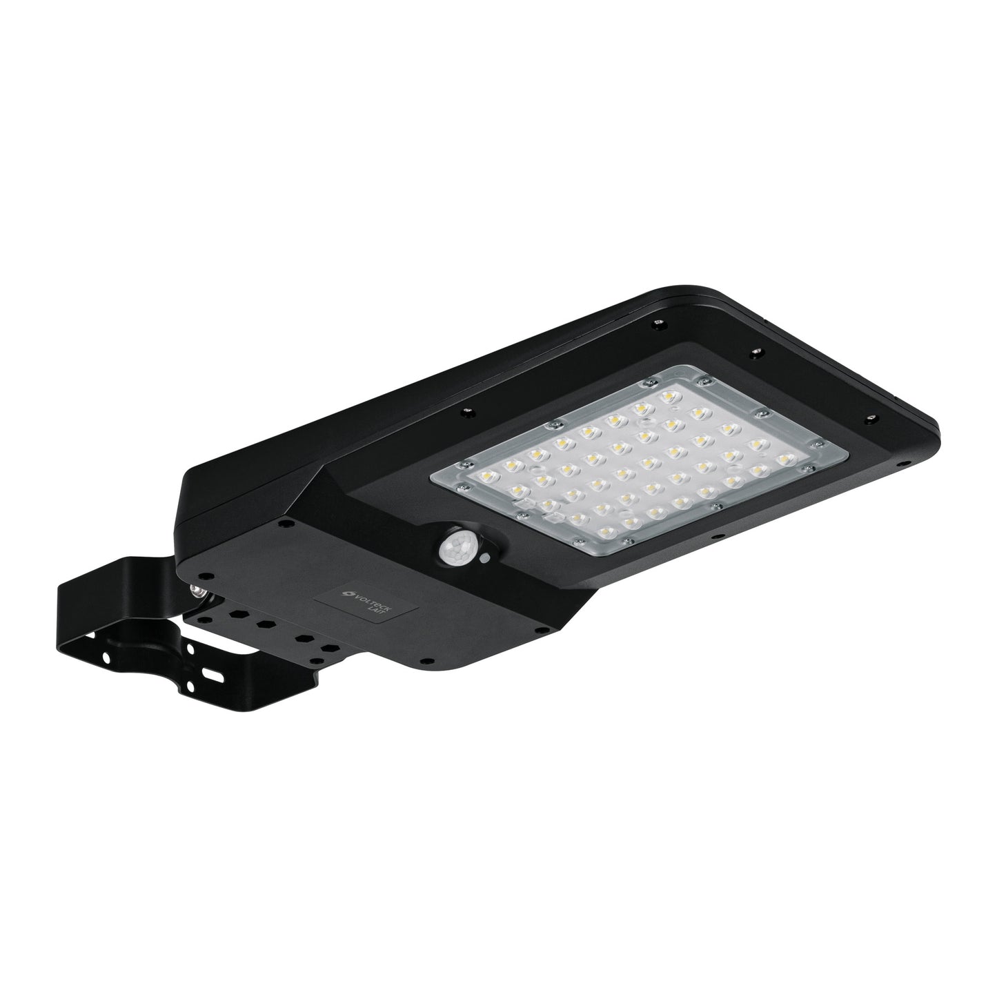 Luminario suburbano solar LED 15 W 6500 K con sensor de luz | SUB-902L | 46958