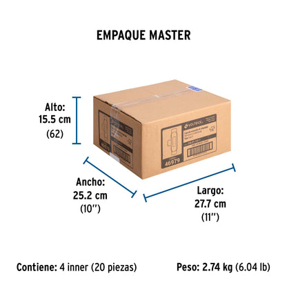 Condulet 1/2' conexión tipo T, Volteck | COLET-1/2-T | 46979