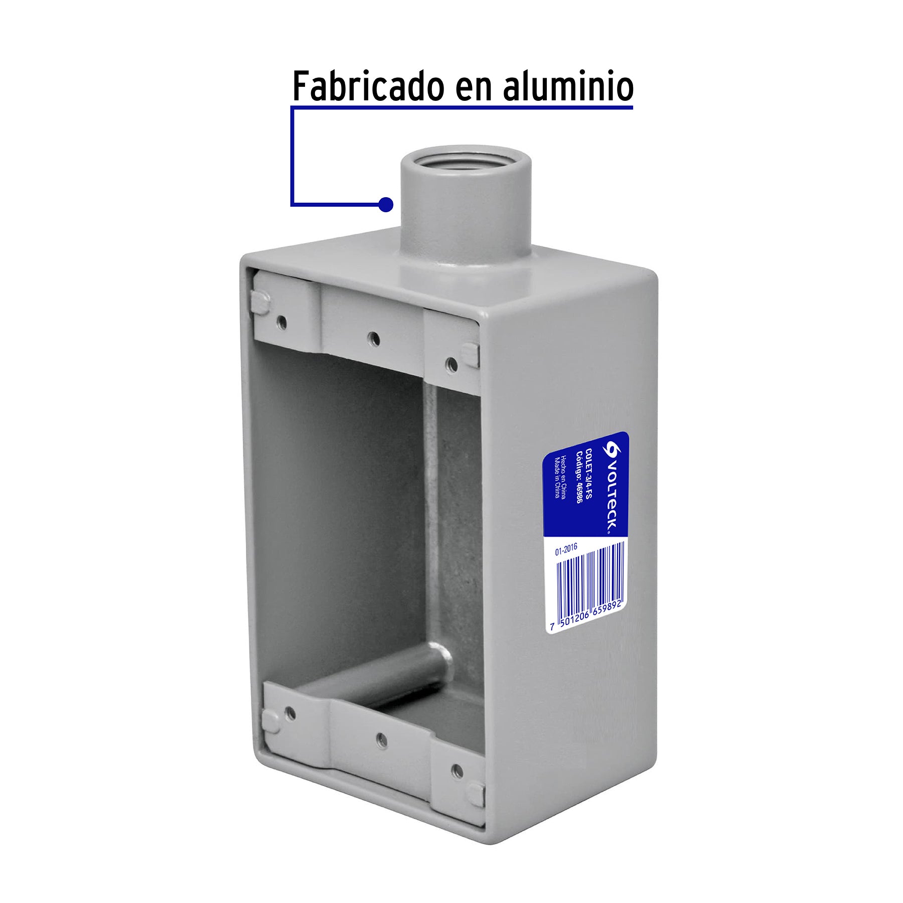 Condulet 3/4' conexión tipo FS, Volteck | COLET-3/4-FS | 46986