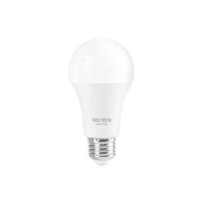 Lámpara LED tipo bulbo A19 10 W con sensor de luz, Volteck | LED-75SL | 46990