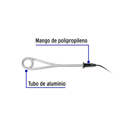 Calentador de inmersión p/agua #5.5 de 20 L 1000 W, Volteck | CAGU-5.5 | 46994