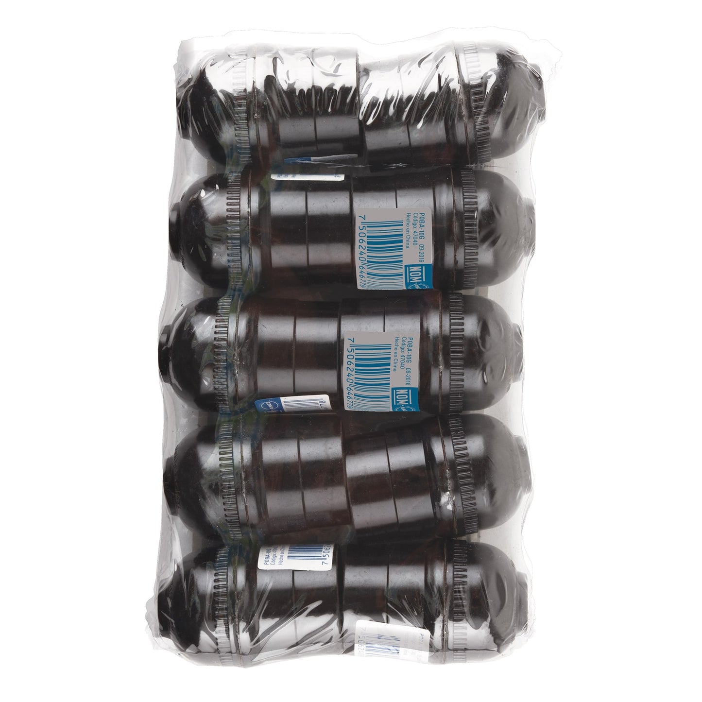 Portalámpara de baquelita, sencillo a granel, Volteck | POBA-10G | 47040