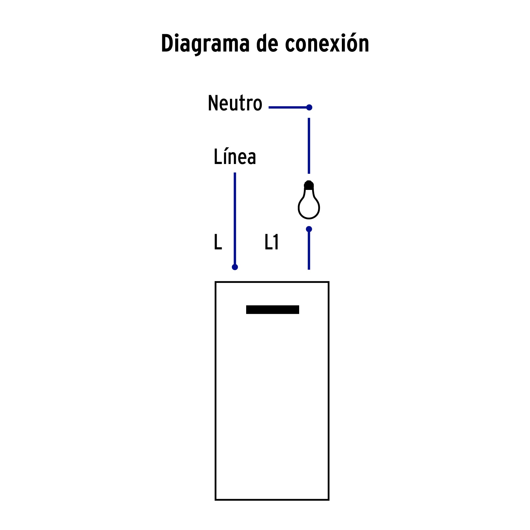 Interruptor sencillo 1.5 módulos,línea Española,color blanco | APSE15-EB | 47046