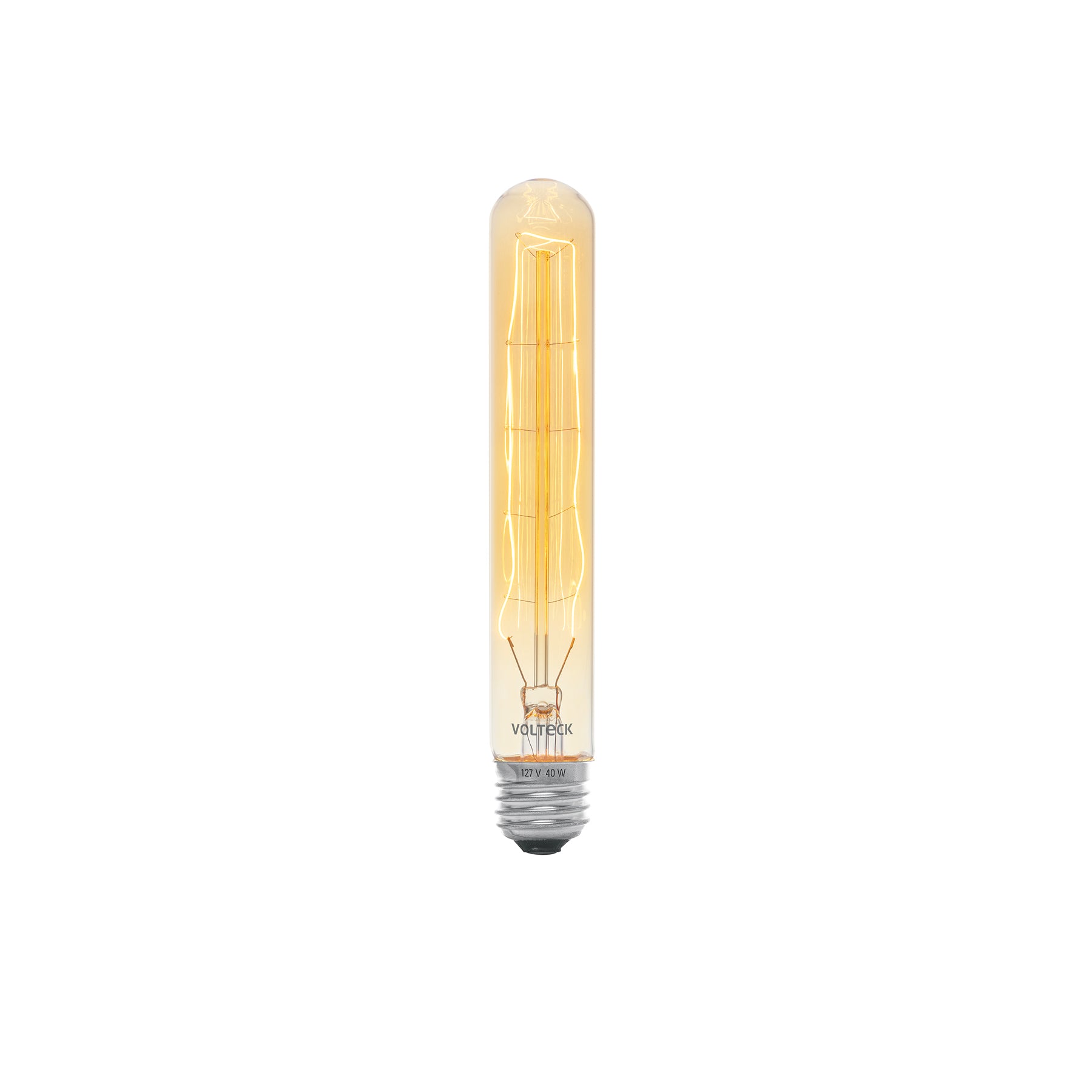 Lámpara incandescente vintage 40 W tipo probeta, Volteck | FIV-40P | 47106