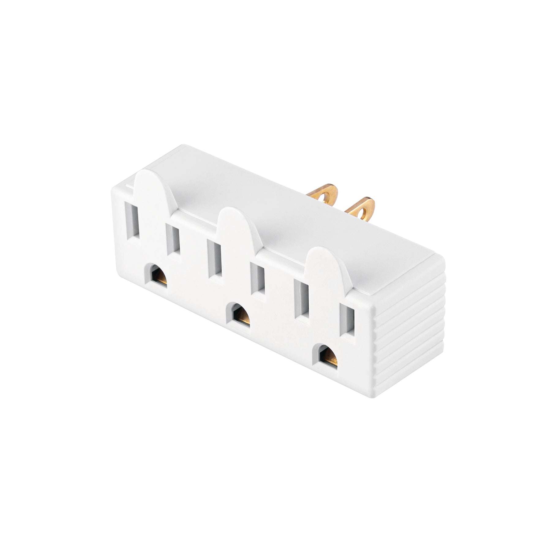 Multicontacto de barra triple aterrizado, a granel, Volteck | MUL-320G | 47199