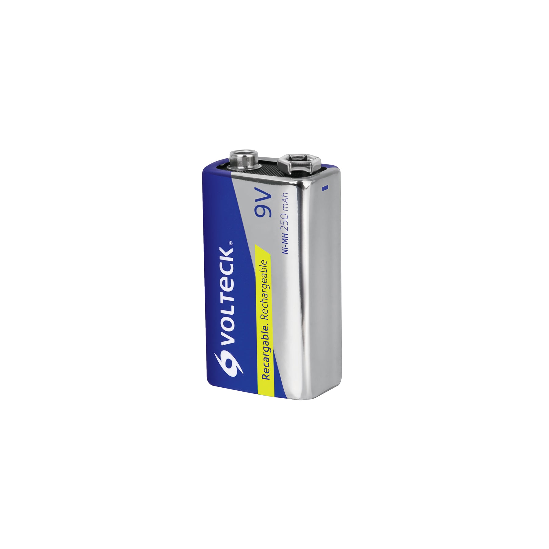 Blíster con 1 pila recargable 9V uso general, 250 mAh | RE-9V2 | 47203