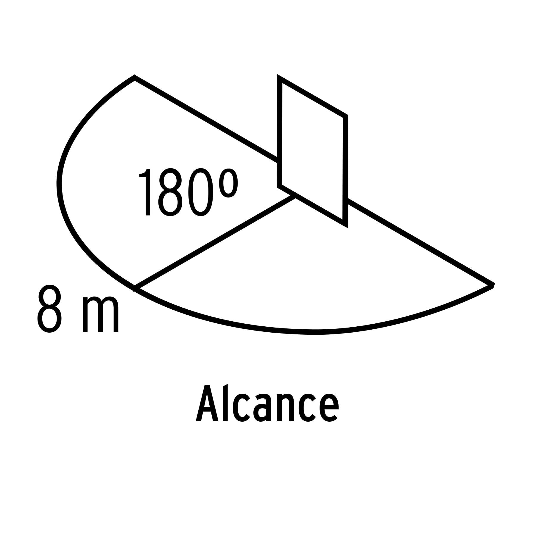 Sensor de movimiento con interruptor de pared, Volteck | SEMO-CL | 47230