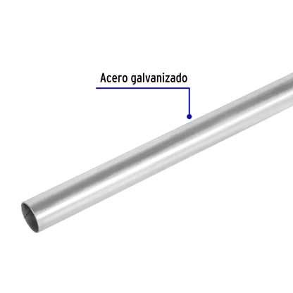 Tubo Conduit 1/2' pared extra delgada (0.7 mm), et. azul 3 m | TC-1/2-DA | 47232
