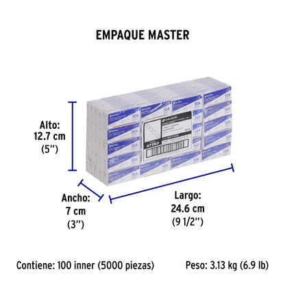 Repuesto para fusible de 30 A, VOLTECK | REP-FUS30 | 47283