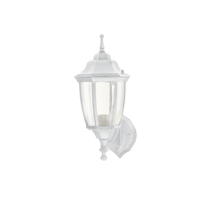 Arbotante tipo farol tradicional soportado p/exterior blanco | ARB-100S | 47288
