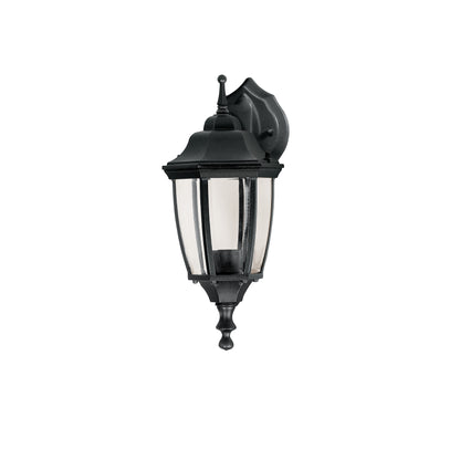 Arbotante tipo farol tradicional suspendido p/exterior negro | ARB-103S | 47291