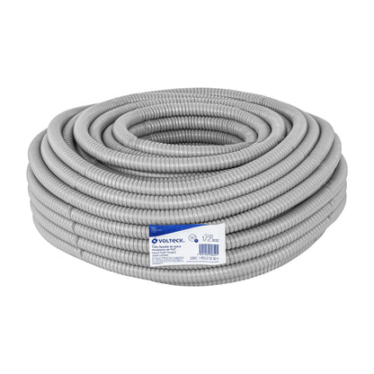 Rollo de 50 m de tubo flexible liquid tight de 1/2', Volteck | TFR-1/2 | 47321