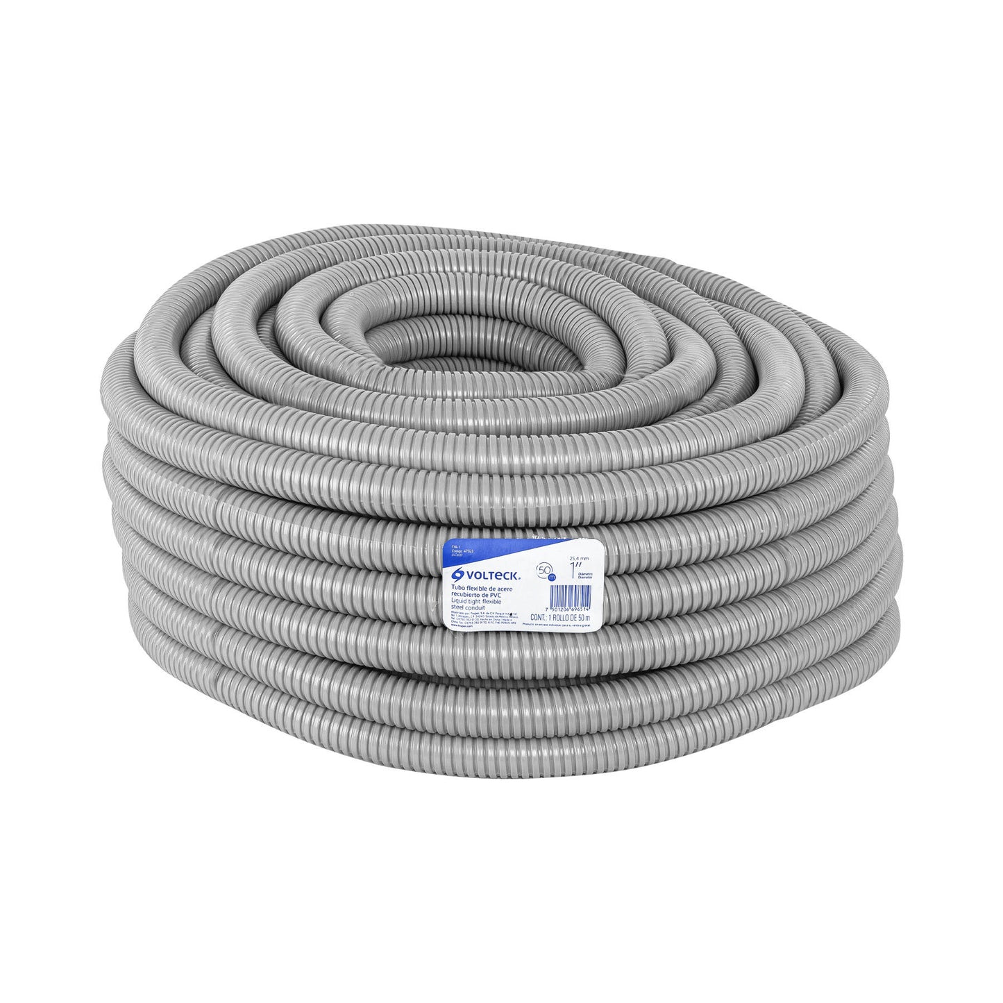 Rollo de 50 m de tubo flexible liquid tight de 1', Volteck | TFR-1 | 47323