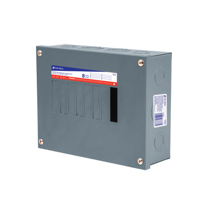 Centro de carga de sobreponer, 8 polos, Volteck | CCS-8 | 47334