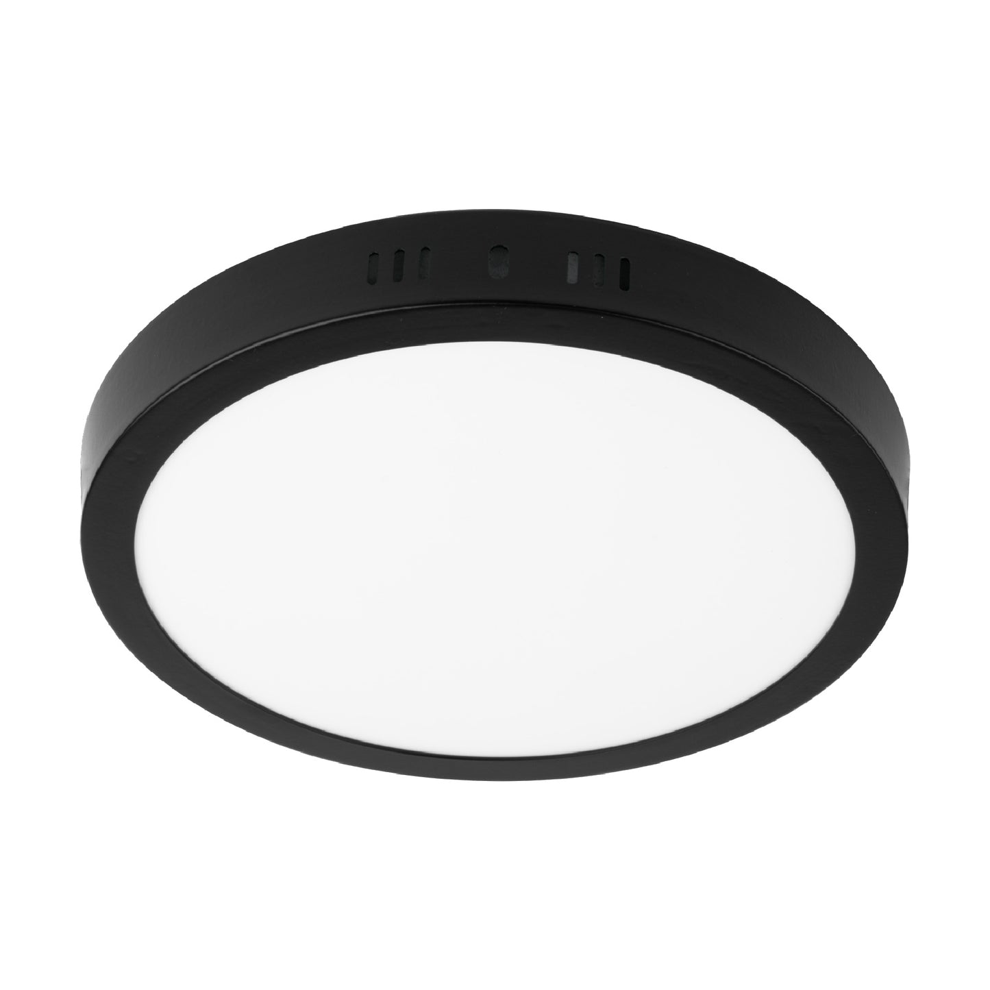 Luminario LED plafón 18W 6500K, redondo, negro, VOLTECK | PLA-227L | 47397