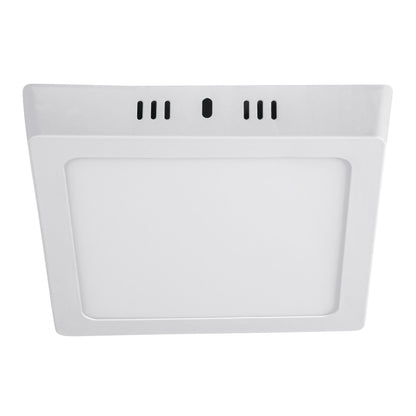 Luminario LED plafón 12W 6500K, cuadrado, blanco, VOLTECK | PLA-211L | 47443