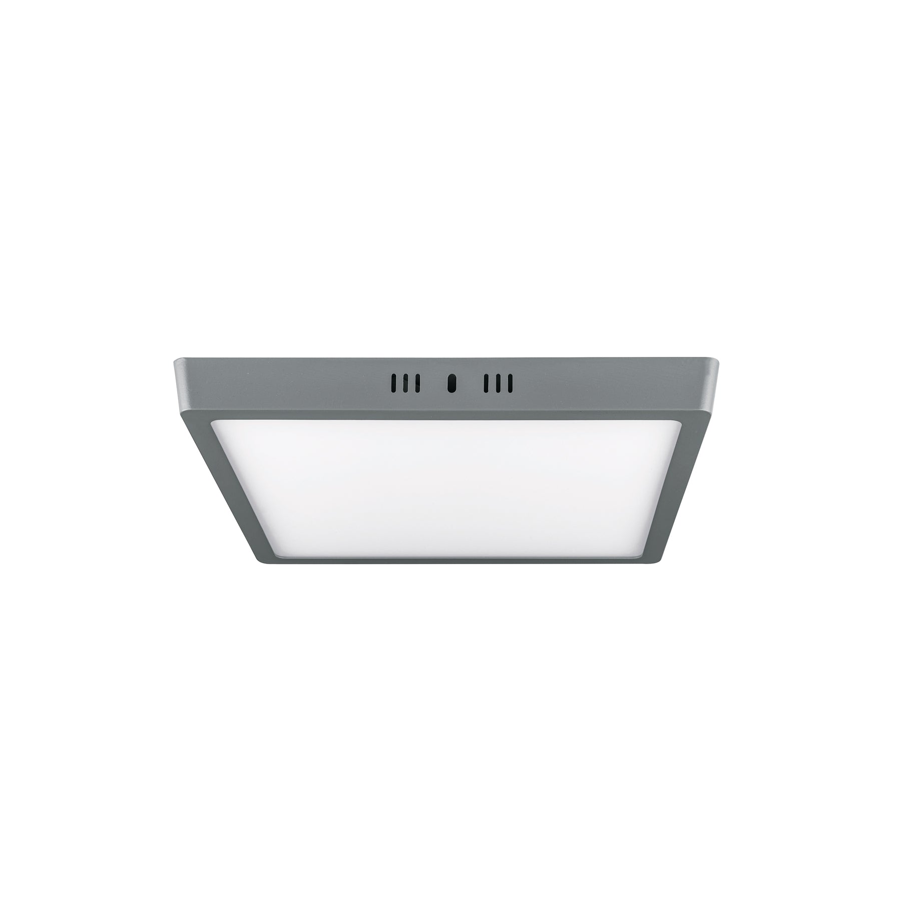 Luminario LED plafón 24W 6500K, cuadrado, gris, VOLTECK | PLA-221L | 47449