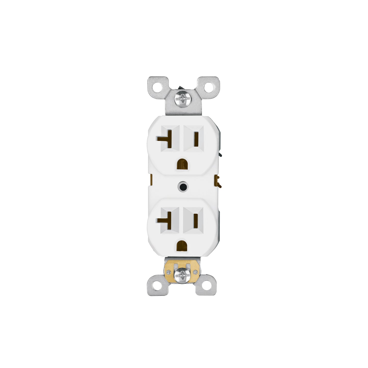 Contacto dúplex, 2 polos 3 hilos, 20 A, Standard, blanco | CODO-MSB | 47721