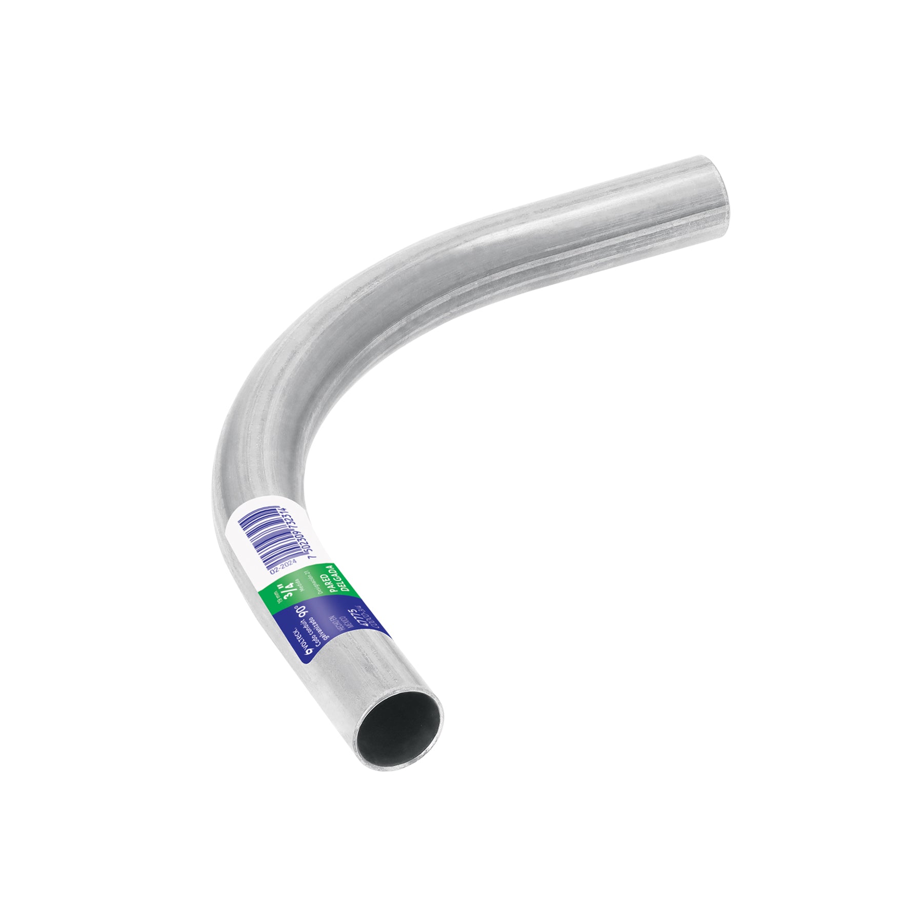 Codo Conduit 90° 3/4' pared delgada (1 mm), et. verde | CODCO-3/4 | 47775