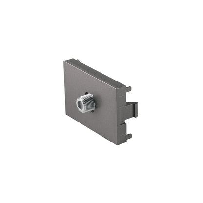 Toma de televisión acero inox de 1.5 módulos, línea Lisboa | TV15-LA | 47830