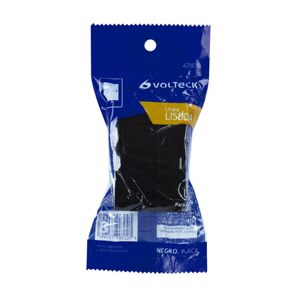 Interruptor de 3 vías negro de 3 módulos, línea Lisboa | APSE3-ELN | 47878