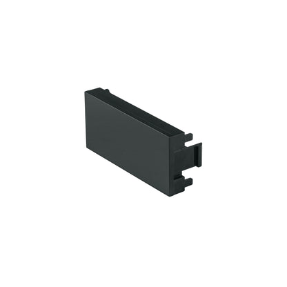 Tapón ciego negro de 1 módulo, línea Lisboa, Volteck | TA-LN | 47885
