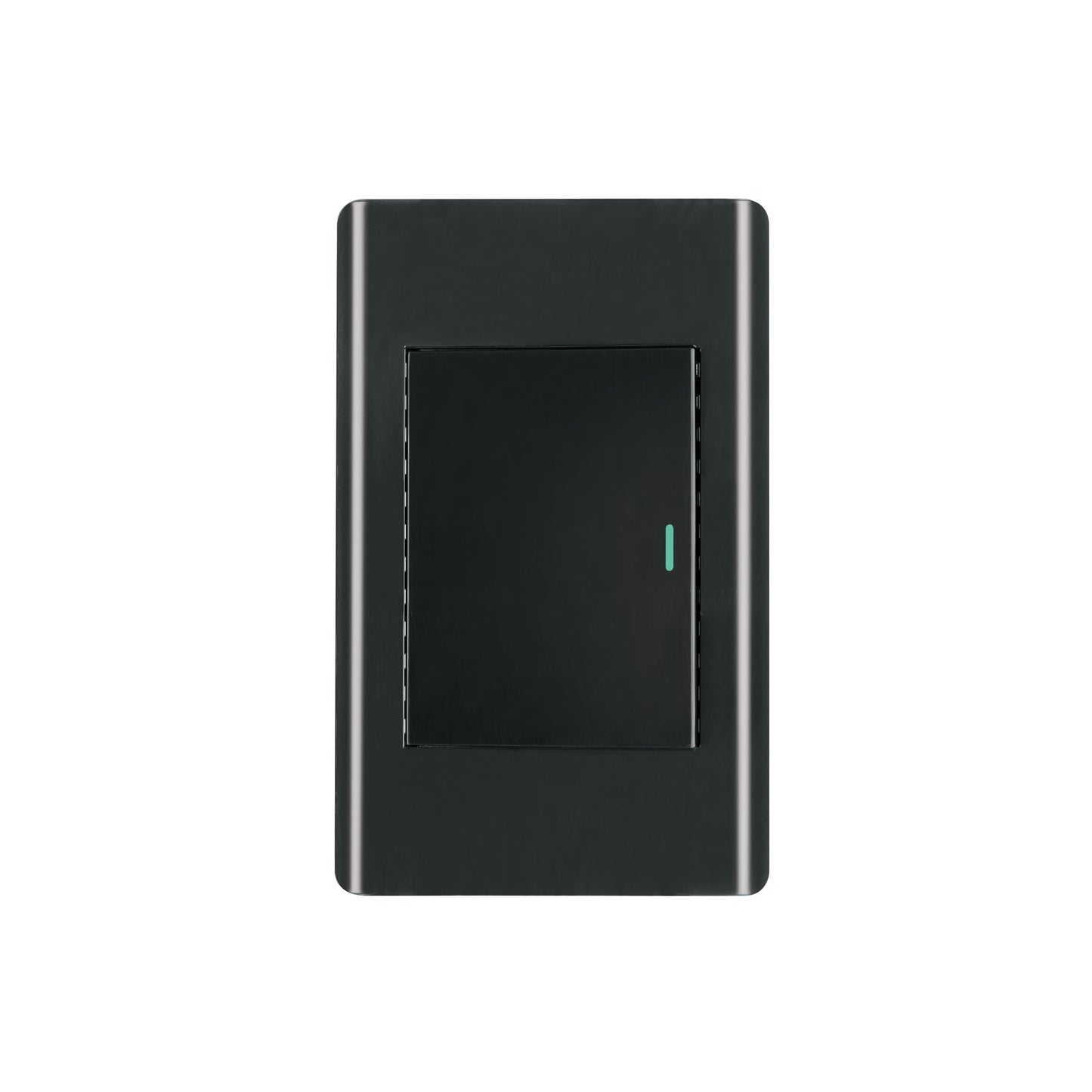 Placa armada negra 1 interruptor 3 módulos, Lisboa, Volteck | PA-APSE3-LN | 47895