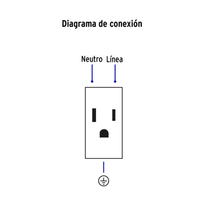 Placa armada negra 3 contactos 1 módulo, Lisboa, Volteck | PA-COTR-LN | 47903