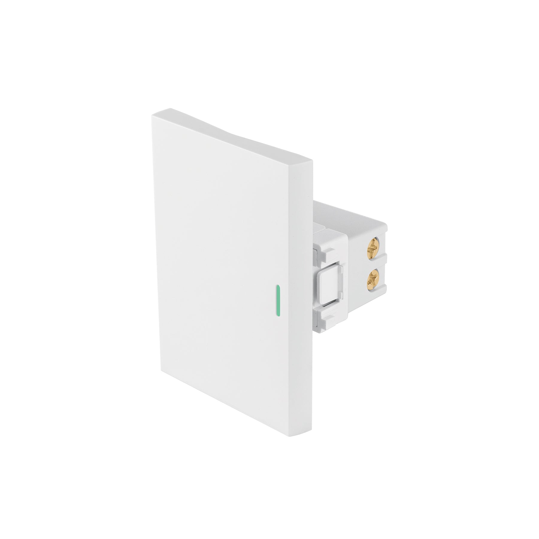 Interruptor sencillo blanco de 3 módulos, línea Lisboa | APSE3-LB | 47942