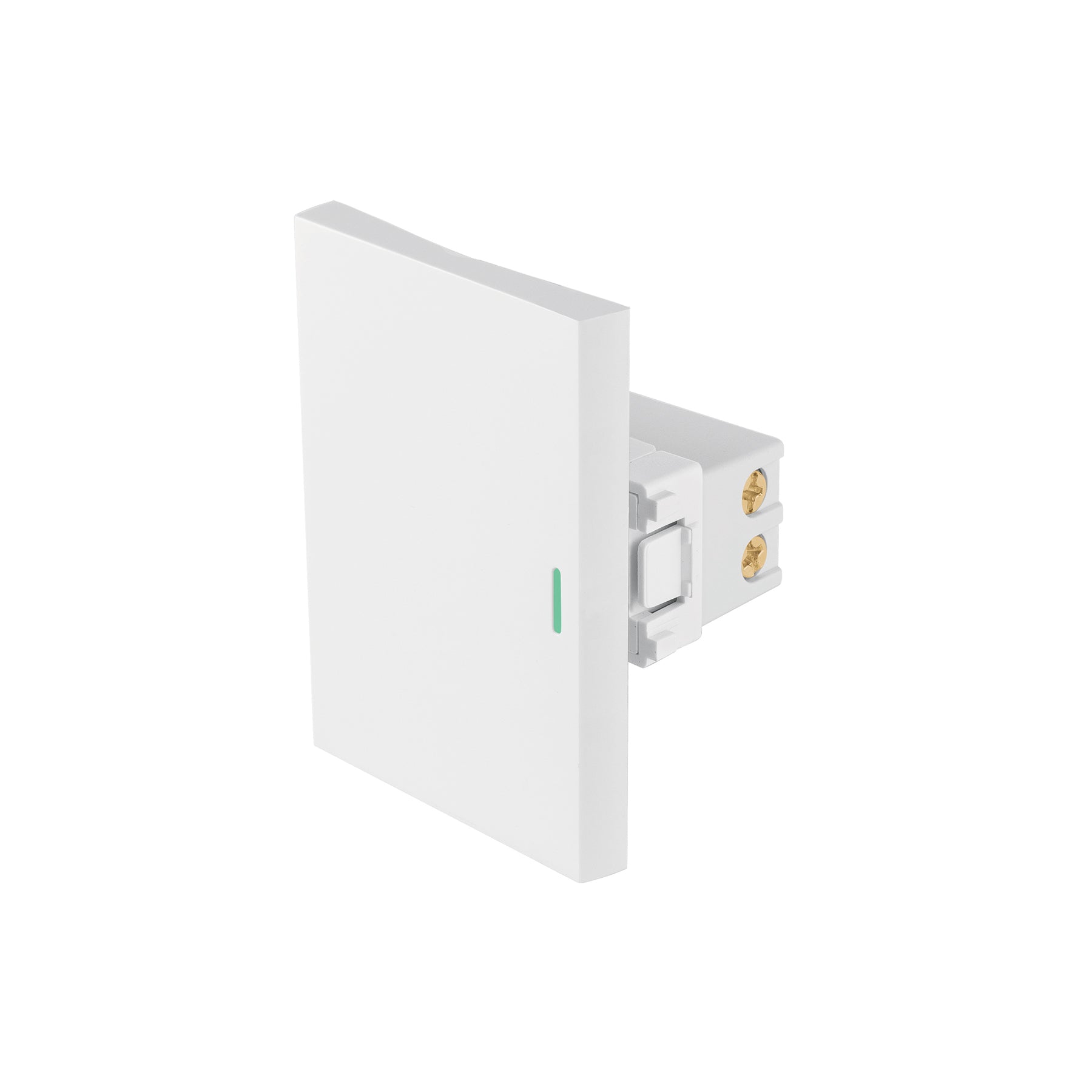 Interruptor de 3 vías blanco de 3 módulos, línea Lisboa | APSE3-ELB | 47945