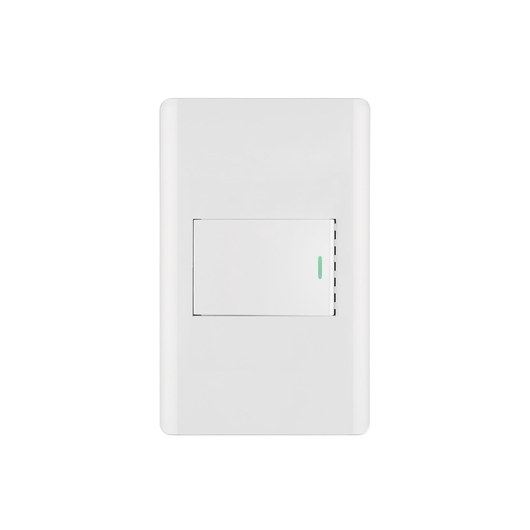 Placa armada blanca 1 interruptor 1.5 módulos, Lisboa | PA-APSE15-LB | 47958