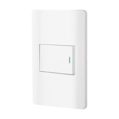 Placa armada blanca 1 interruptor de 3 vías 1.5 mód, Lisboa | PA-APSE15-ELB | 47959