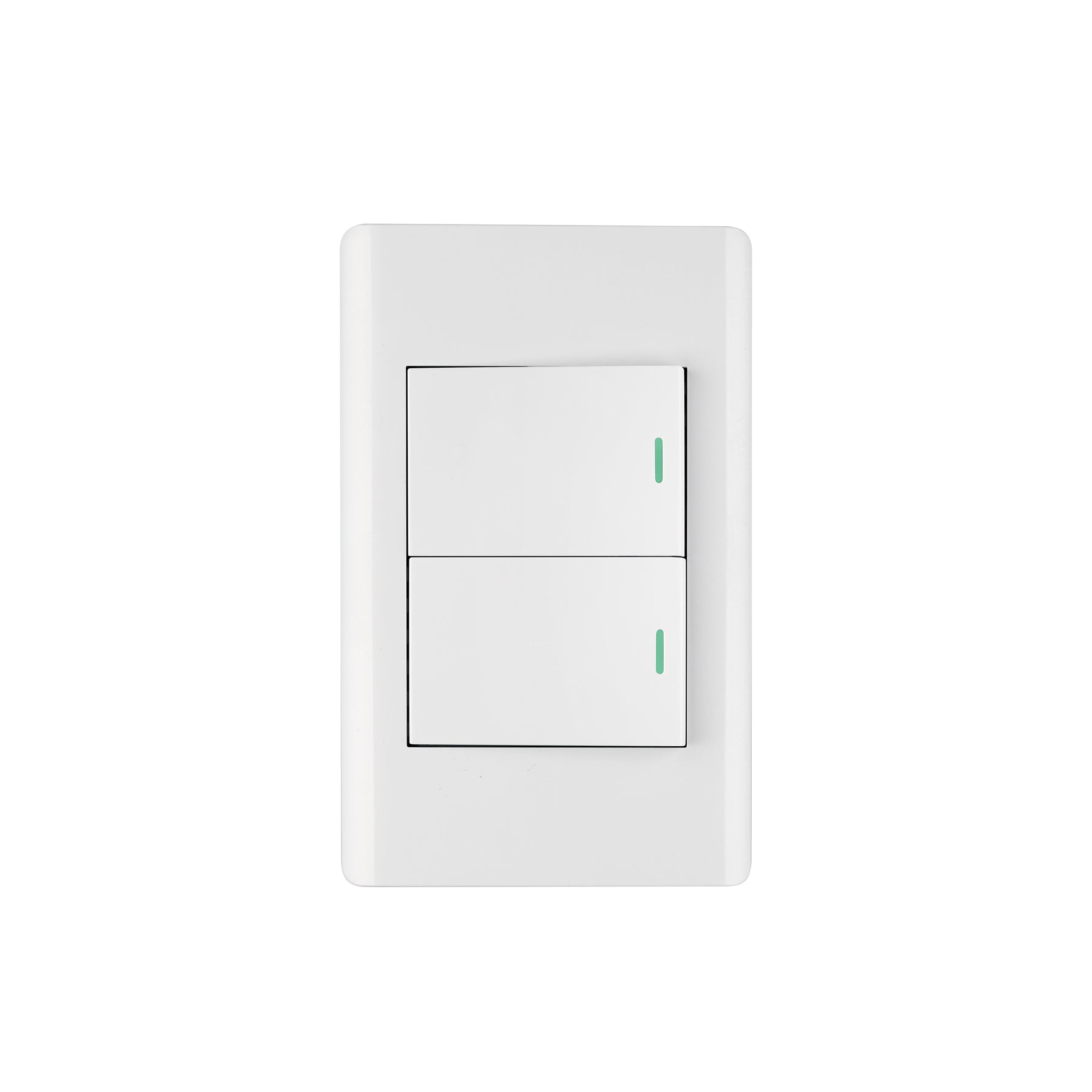 Placa armada blanca 1 interruptor y 1 de 3vías 1.5mód, Lisbo | PA-APDO15-ELB | 47961