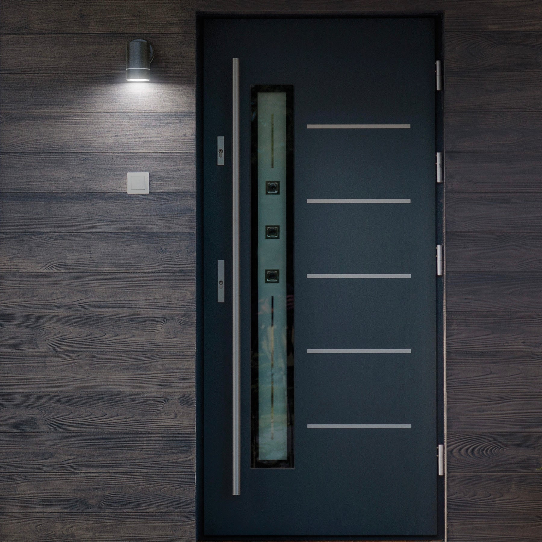 Arbotante satín de LED 5 W de acento 1 spot luz cálida | ARB-202L | 48010